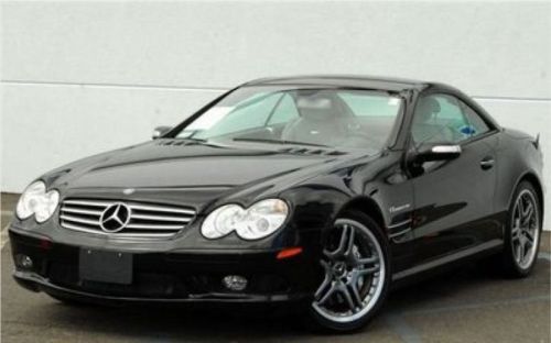 2005 mercedes-benz sl55 amg base convertible 2-door 5.5l