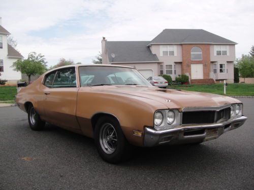 1970 buick gs 455 . original 455 12 bolt rear, runs great, many new parts