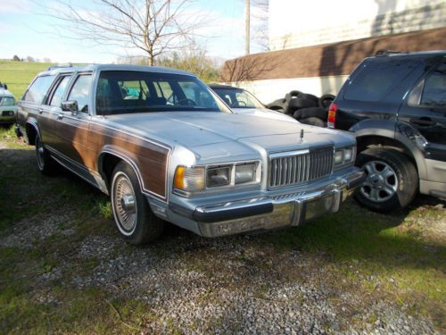 1990 mercury marquis colonial park station wagon