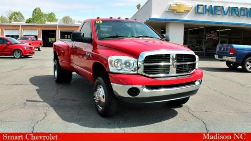 2008 dodge ram 3500 6 speed manual cumming turbo diesel 4x4 regual cab dually