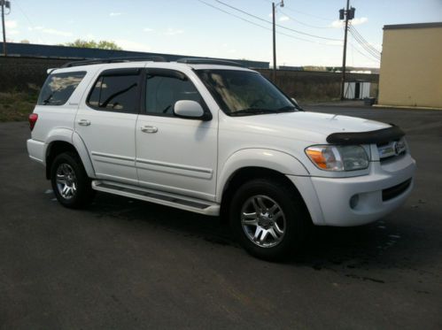 Limited white tan leather seats 4wd suv