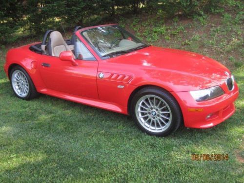 2001 bmw z3 convertible roadster 3.0i **only 27k miles**