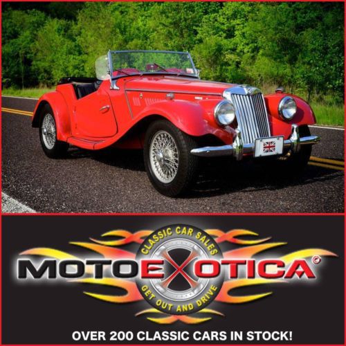 1955 mg tf 1500 convertible - beautiful restoration - investment grade - lqqk !!