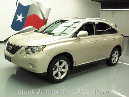 2011 lexus rx350 awd/4x4 sunroof nav rear cam 34k miles texas direct auto