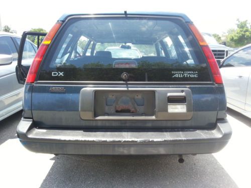 1991 Toyota Corolla All-trac Wagon 4WD, image 8