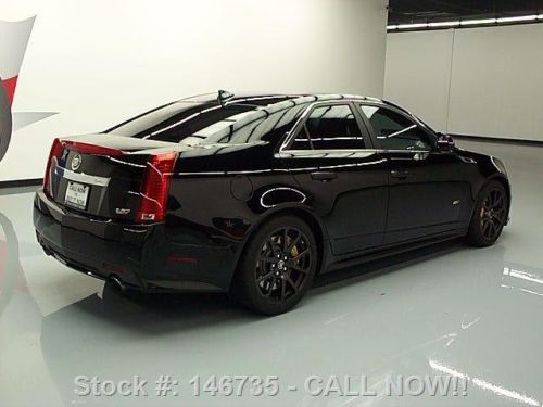 2011 CADILLAC CTS-V SEDAN RECARO SEATS PANO SUNROOF NAV TEXAS DIRECT AUTO, US $39,980.00, image 4
