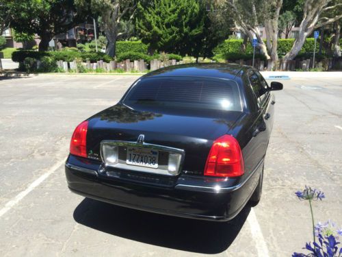 2011 Lincoln Town Car Executive L Flex Fuel Edition, Black, excellent condition, US $25,000.00, image 10