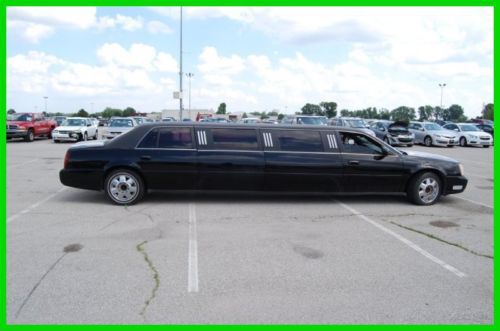 2000 cadillac deville limo northstar 4.6l v8 32v automatic limousine party bus