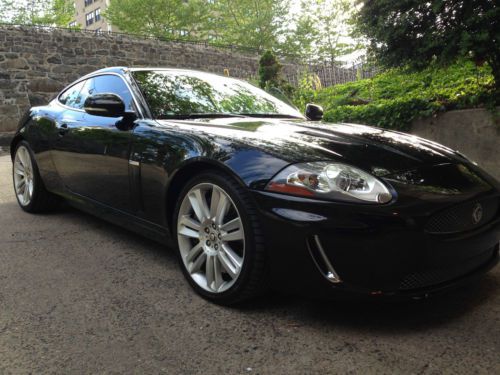 2010 jaguar xkr supercharged rare black on black coupe 510 hp 5.0l