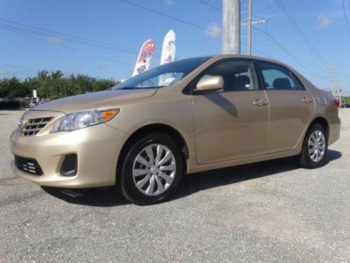 2013 toyota corolla le cd player mp3  warranty 34mpg clean car