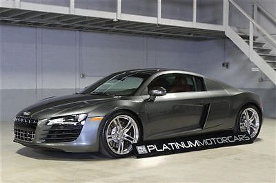 2009 audi r8 4.2l v8 6 speed manual transmission, 15k miles, navi, b &amp; o audio