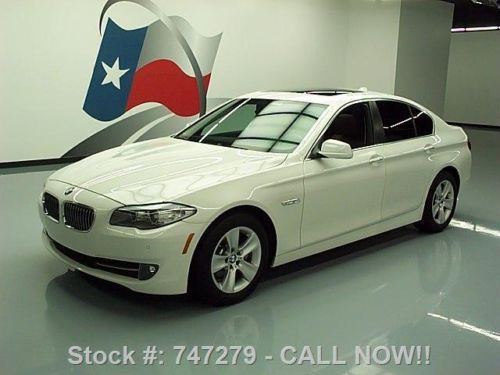 2011 bmw 528i sedan htd seats sunroof nav rear cam 28k texas direct auto