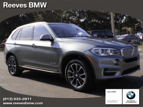 C2014 bmw x5 rwd 4dr low mileage certified 3.0l third row seat  a/c