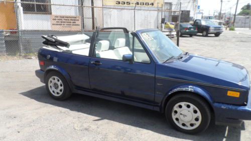 1993 volkswagon cabriolet collectors edition convertible!!!!!!