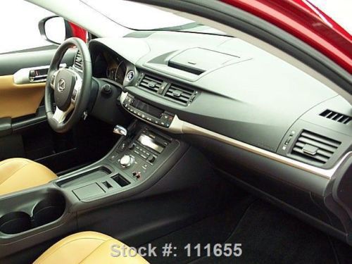 2012 LEXUS CT 200H PREMIUM HYBRID SUNROOF HTD SEATS 19K TEXAS DIRECT AUTO, US $24,780.00, image 8