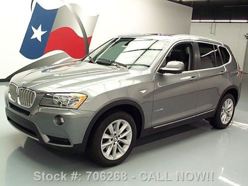 2011 bmw x3 xdrive28i awd sport pano roof nav rear cam texas direct auto