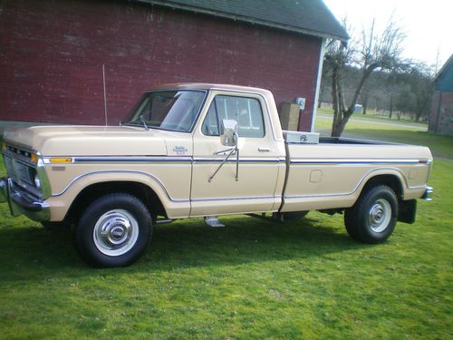 1977 ford f350 super camper special 9900gvwr 2wd 460 at ac no reserve must see