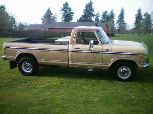 1977 Ford f350 camper special #8
