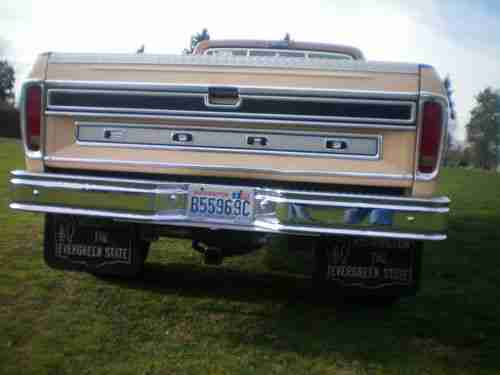 1977 Ford f350 super camper special #7
