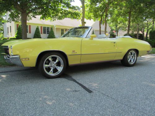 1972 buick gs stage one convertible replica