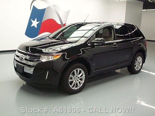 2012 ford edge limited pano sunroof nav rear cam 23k mi texas direct auto