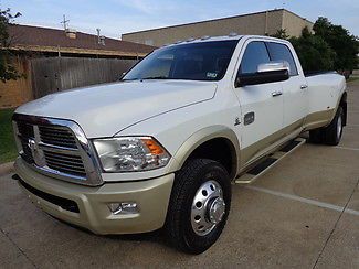 2012 dodge ram 3500 crew cab laramie longhorn dually cummins turbo diesel 4x4