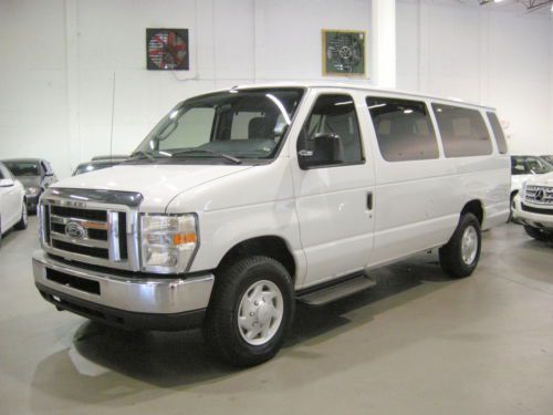 2009 e-350 xlt 15 passenger super van carfax certified excellent condition