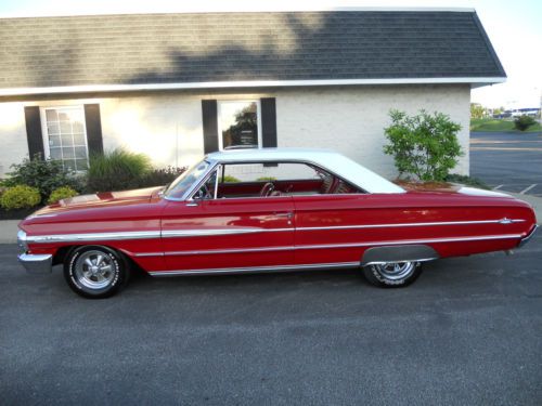 1964 ford galaxie 500 xl - v8 352 interceptor - beautiful crisp &amp; clean classic!