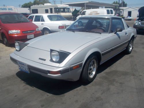 1983 mazda rx-7, no reserve