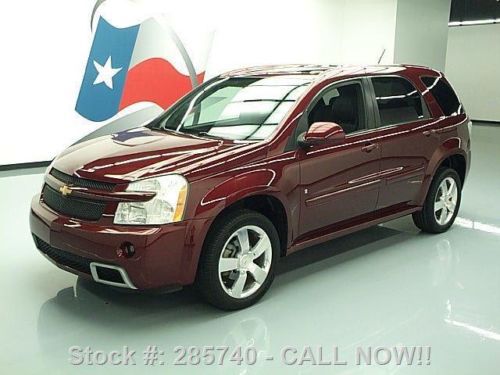 2008 chevy equinox sport heated leather sunroof 51k mi texas direct auto