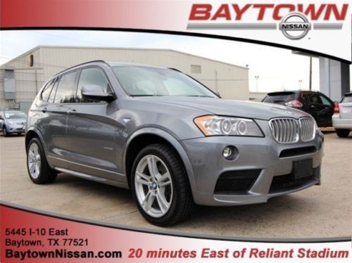14 bmw x3 xdrive28i 2.0l bluetooth navigation backup camera dual sunroof