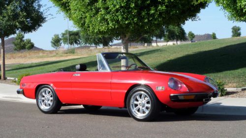 1972 alfa romeo spider fuel injected beautiful car rust free must see!!!