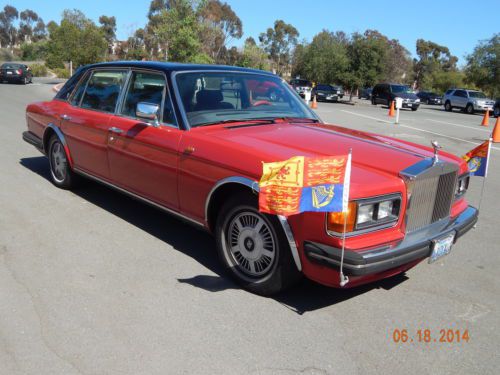 1988 rolls royce  4 door sedan silver spur