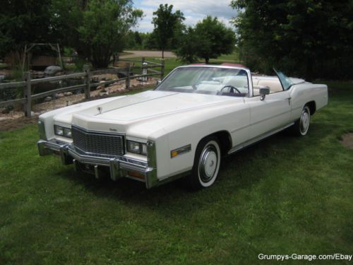 1976 cadillac eldorado convertible bicentennial edition 1 of 200 last built