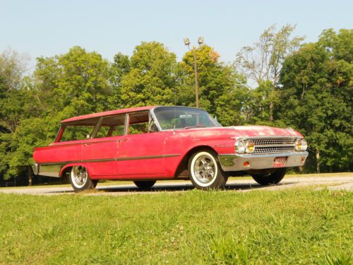 1961 ford country sedan - hot rod wagon for family fun! - add luggage and go!