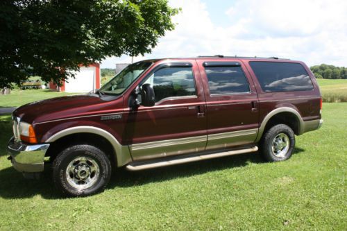 2000 ford excursion limited sport utility 4-door 6.8l