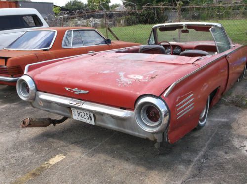 1961 ford thunderbird base convertible 2-door 6.4l