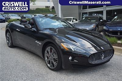 Maserati granturismo convertible sport black nav ferrari v8 loaded