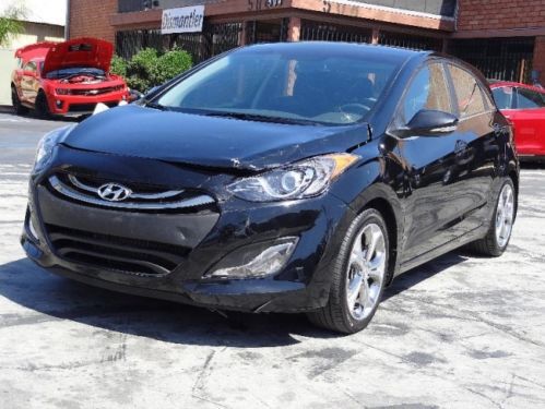 2013 hyundai elantra gt damaged repairable rebuilder fixer runs! must see!!