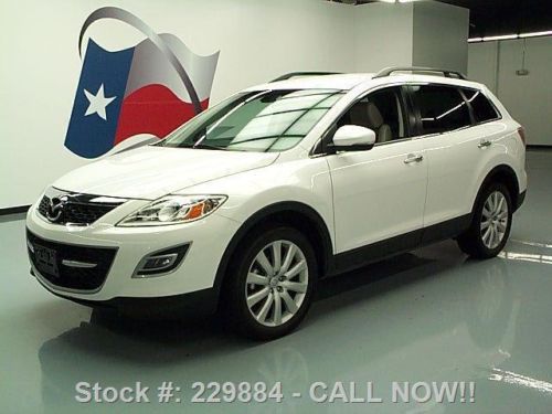 2010 mazda cx-9 grand touring heated leather 20&#039;s 56k texas direct auto