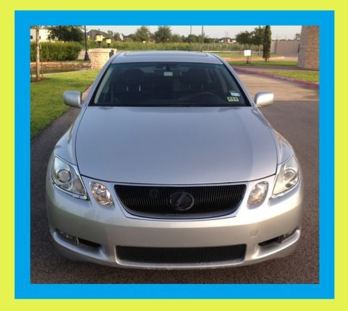 2006 lexus gs300 - 90k miles - heated &amp; cooled front leather seats