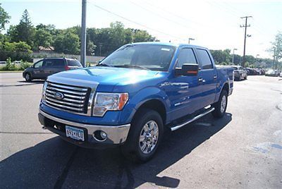 2011 f-150 xlt supercrew 4x4 with ecoboost, sync, tow, bed rug, 53319 miles