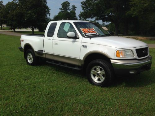 2002 ford f150 lariat 4x4 extended cab fx4 leather