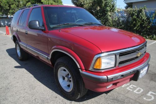 1995 chevrolet blazer 2wd suv 104k low miles automatic 6 cylinder  no reserve