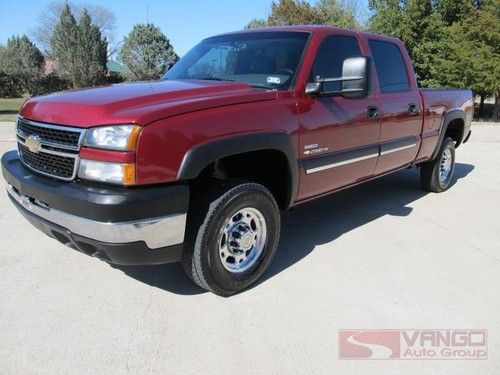 06 k2500hd lt2 4x4 6.6l duramax diesel allison b&amp;w gooseneck clean