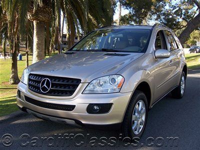 2006 ml350 4-matic *clean carfax* (serviced at mercedes)*1 owner california car*