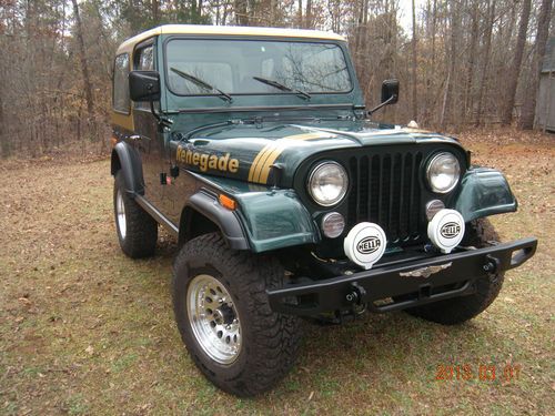 1979 jeep cj7 renegade sport utility 2-door 5.0l v8