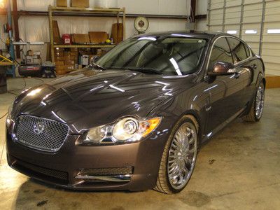 2009 jaguar xf luxury repaired salvage, rebuilt title salvage title no damage