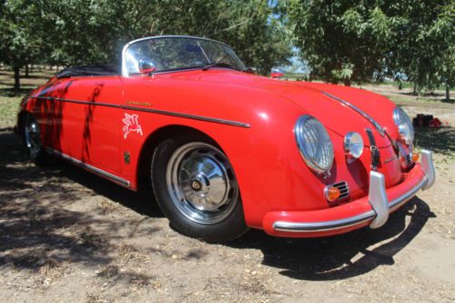 1957 356 speedster porsche replica