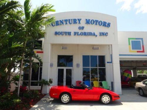 1995 chevy corvette 5.7l v8 auto low mileage 1 owner leather loaded fl car